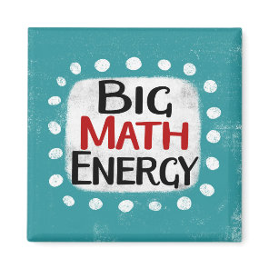 Big Math Energy Refrigerator Magnet