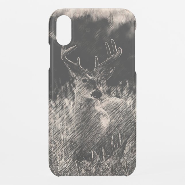 Big Meadows Buck iPhone Case (Back)