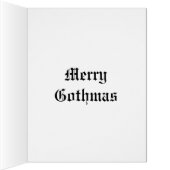 Big Merry Gothmas Christmas Goth Skull Santa Claus (Inside (Right))