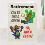 Big Mexican Retirement Card