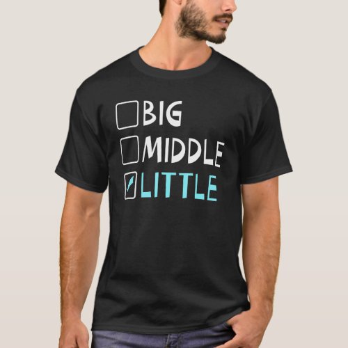 Big Middle Little Brother T_Shirt