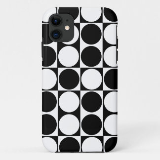 Big Mod Dots Black & White Case-Mate ID™ iPhone 5 11 Case
