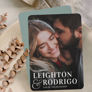 Big Moment | Full Photo Vertical Save The Date