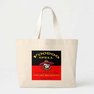 Big Money Voodoo Spell Large Tote Bag