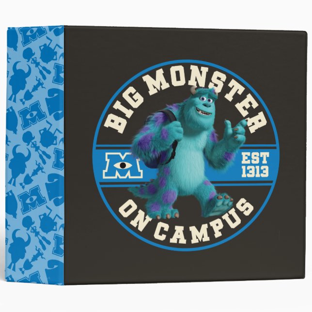 Big Monster on Campus Binder (Front/Spine)