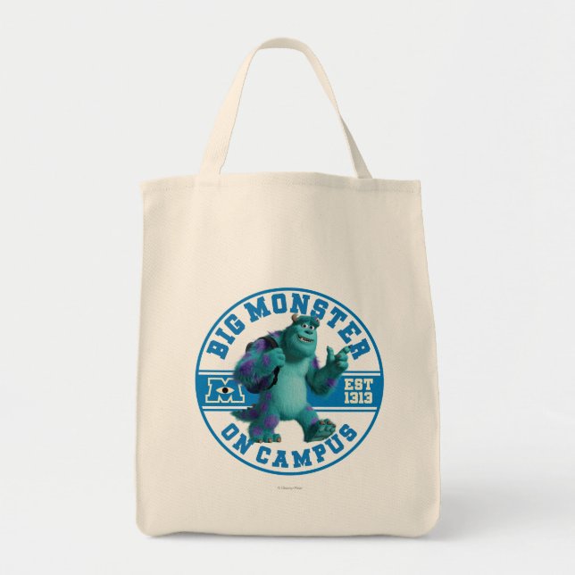 Big Monster on Campus Tote Bag (Front)