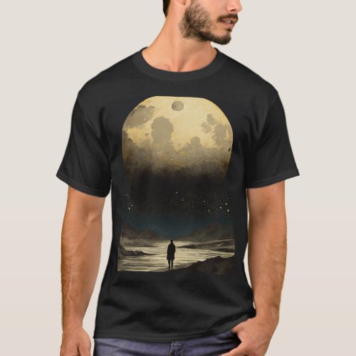 Big moon night T_Shirt