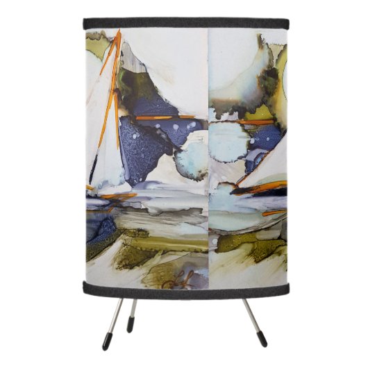 Big Moon Tripod Lamp (Left)