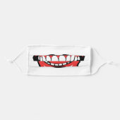 BIG MOUTH ADULT CLOTH FACE MASK (Front, Folded)