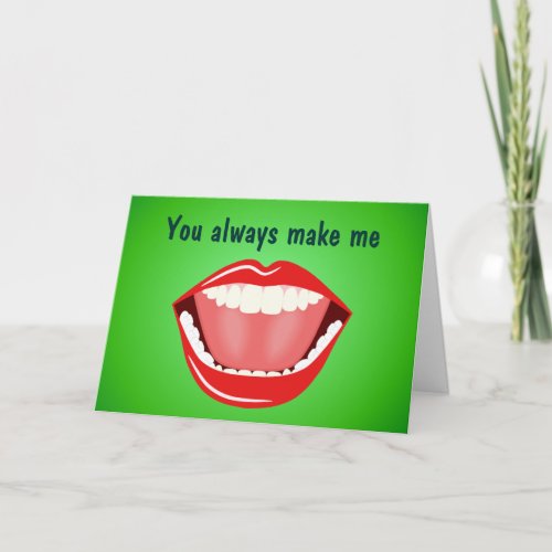 Big Mouth Friendship Thank You Cards
