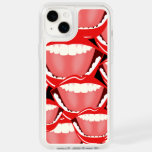 Big Mouth Laughing Red Lips And Teeth Funny Humor Otterbox Iphone 14 Plus Case at Zazzle