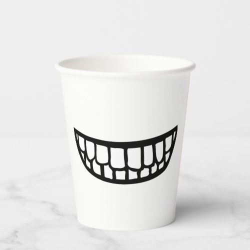 Big mouth paper cups