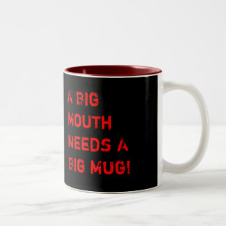 Big Mouth Two-Tone Coffee Mug