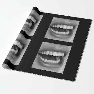 Big Mouth Wrapping Paper