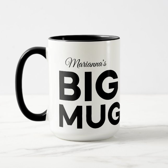 Big Mug | Huge Mug | Script Custom Name (Left)