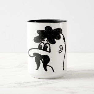 Big Mustache Men Coffee Mug
