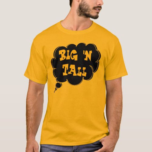 Big N Tall tee by dalDesignNZ S_6XL