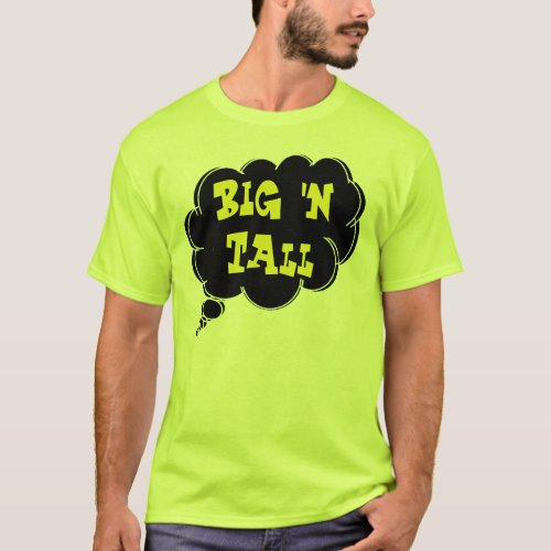 Big N Tall tee by dalDesignNZ S_6XL