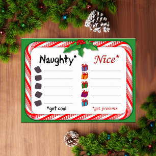 Big Naughty or Nice Poster