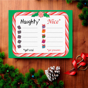 Big Naughty or Nice Tissue Paper