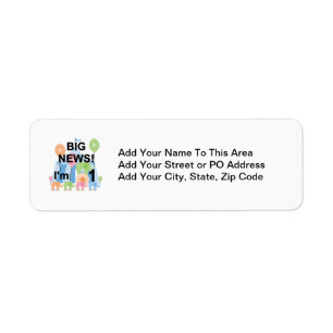 Big News Circus 1st Birthday T-shirts and Gifts Label