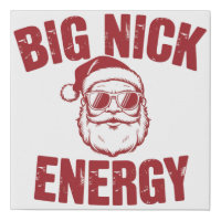 Big Nick Energy Funny Santa Rude Christmas Joke