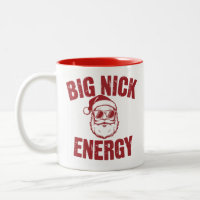 Big Nick Energy Funny Santa Rude Christmas Joke