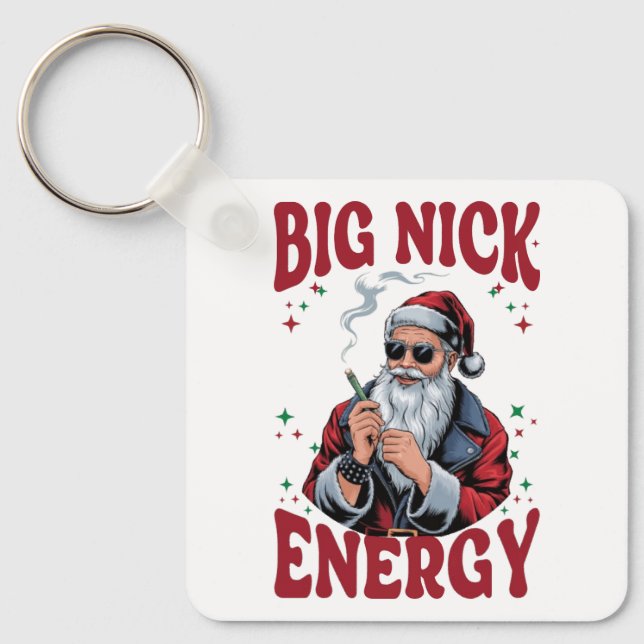 Big Nick Energy Keychain (Front)