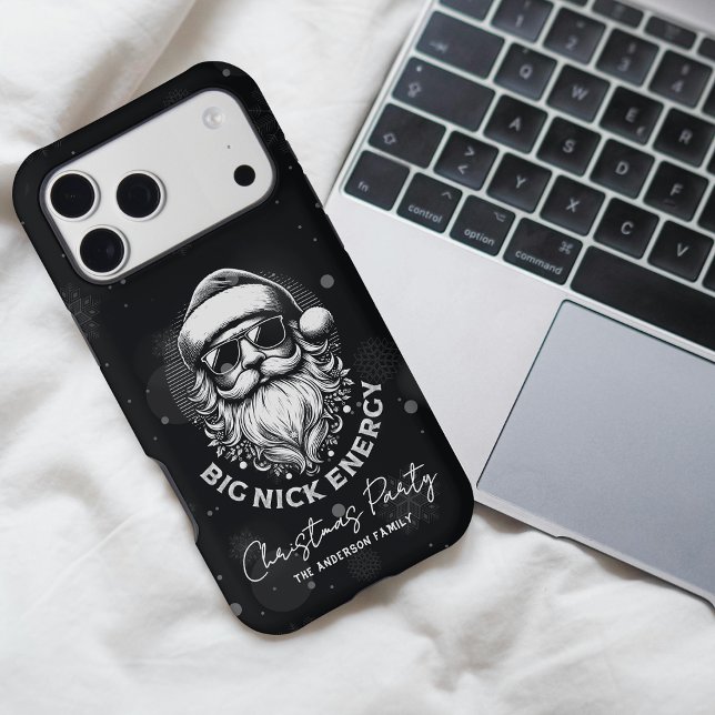 Big Nick Energy Santa Funny Christmas Xmas Holiday Case-Mate iPhone Case (Creator Uploaded)