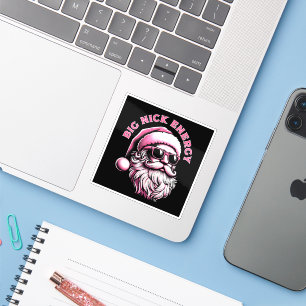 Big Nick Energy Santa Funny Christmas Xmas Holiday Sticker
