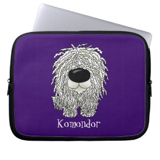 Big Nose Komondor Laptop Sleeve