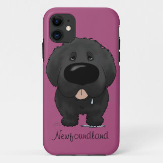 Big Nose Newfoundland iPhone 11 Case