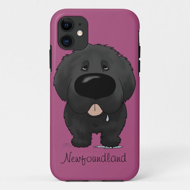 Big Nose Newfoundland Case-Mate iPhone Case (Back)