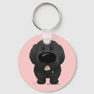 Big Nose Newfoundland Keychain
