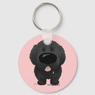 Big Nose Newfoundland Keychain