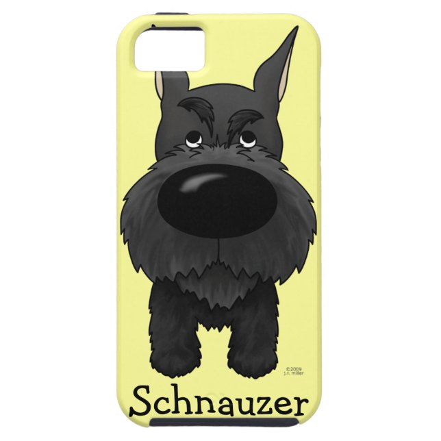 Big Nose Schnauzer Case-Mate iPhone Case (Back)