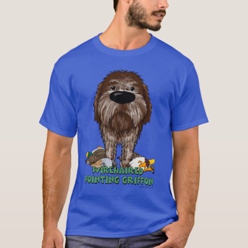 Big Nose Wirehaired Pointing Griffon T_Shirt