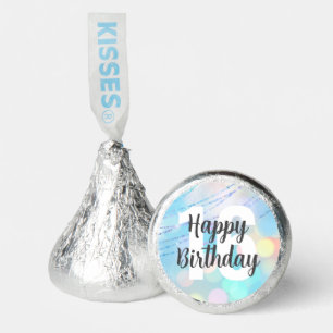 Big Number Bokeh Birthday Hershey®'s Kisses®