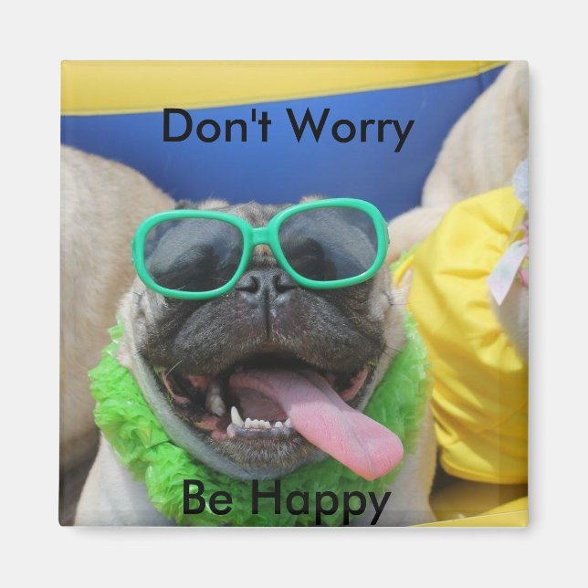 Big O Don't Worry Magnet (Front)