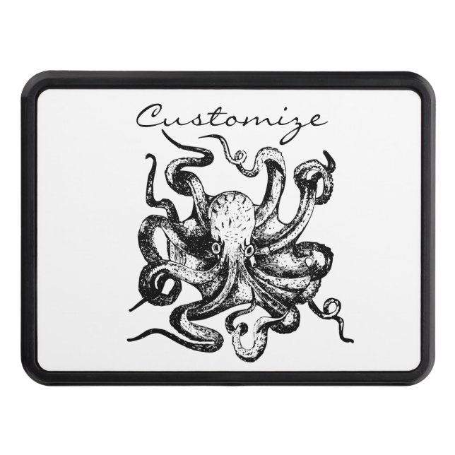 Big octopus Thunder_Cove Hitch Cover (Front)