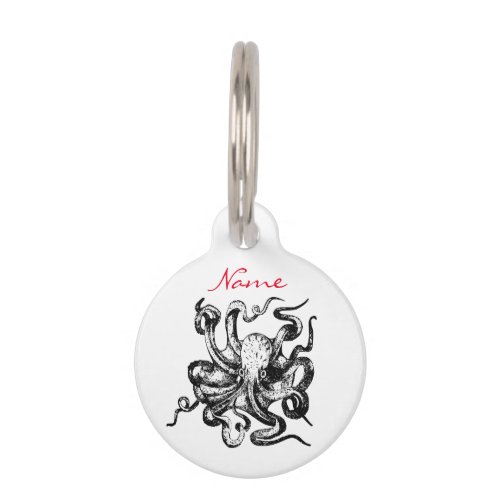 Big octopus Thunder_Cove Pet ID Tag