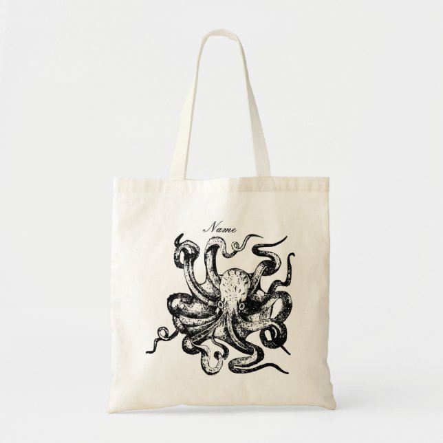Big octopus Thunder_Cove Tote Bag (Front)
