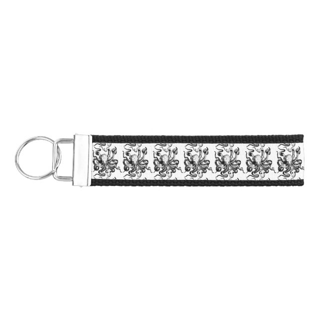 Big octopus Thunder_Cove Wrist Keychain (Keys on Left)