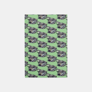 Big Old Bullfrog Animal Nature Pattern Rug