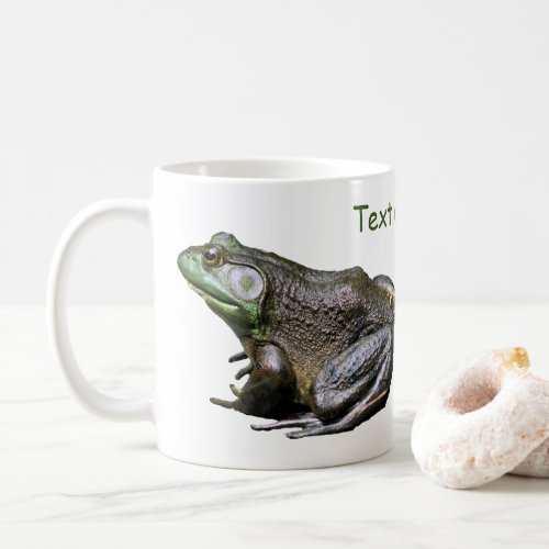 Big Old Bullfrog Nature Personalized Coffee Mug