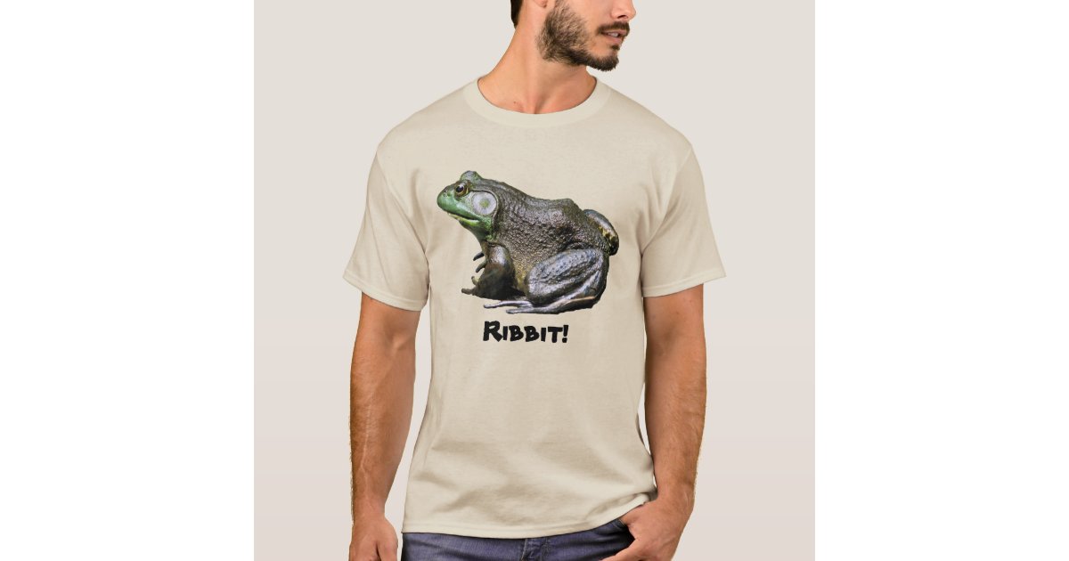 Cool Green Frog Toad Animal Sitting on Mushrooms Thinking T-Shirt Frog  Lover Shirt Frog And Toad Mushroom Shirt Frog Lover Animal Tshirt 