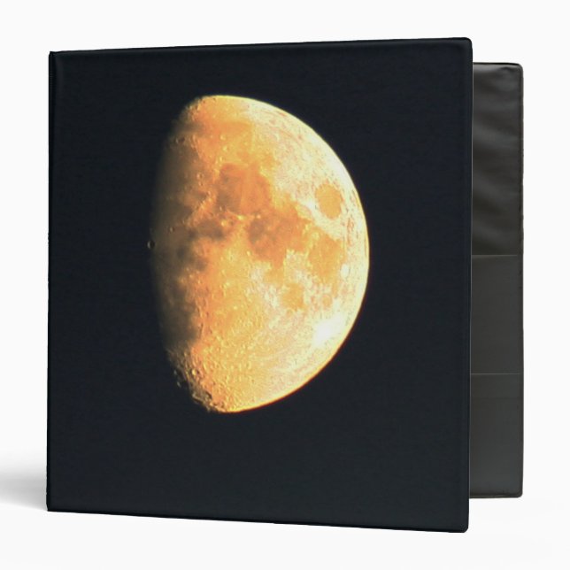 Big Old Moon rbcna 3 Ring Binder (Front/Inside)