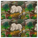 Big Old Mountain Goat Fabric