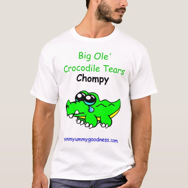 Big Ole' Crocodile Tears T-Shirt (Front)