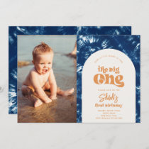 O-Fish-Ally Big One Fishing 1st Birthday Boy Invitation